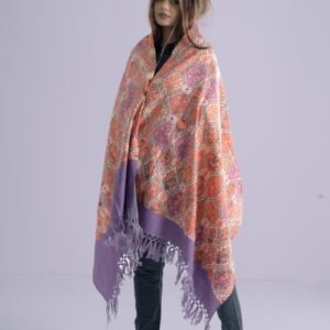 Elegant Digital Print Woolen Shawl-0014